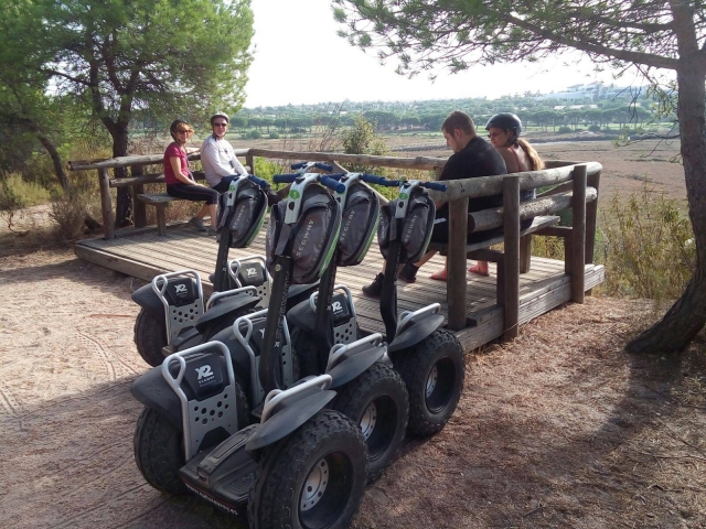 Excursión en segway parque natural en Lepe