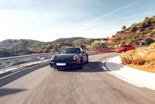 Percorso Porsche GT3 attraverso il monte Tibidabo 90 min