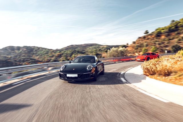 Ruta en Porsche GT3 por Montaña del Tibidabo 90min