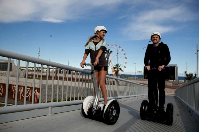 Excursión en segway por la cidudad