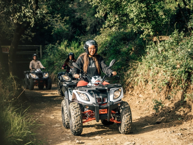 Sube a nuestros quads