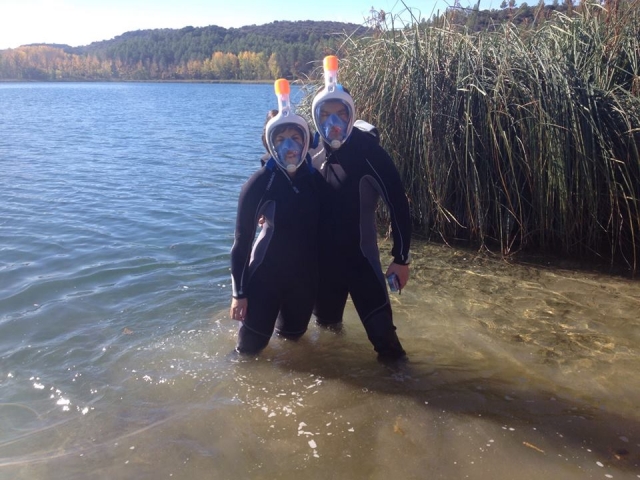 Snorkel en la laguna