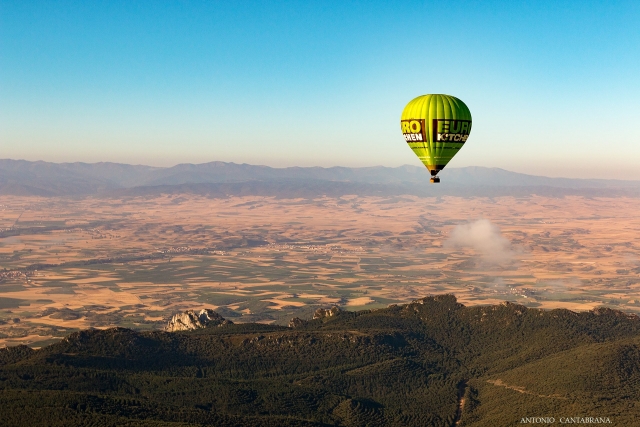 Disfruta de las vistas desde el aire