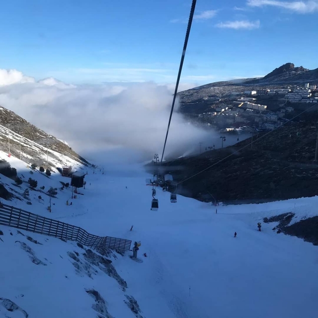  La Sierra Nevada vista dall'alto 