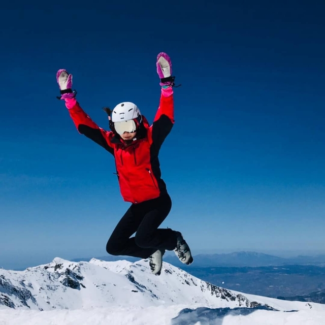  Fare tutte le cose folli che vuoi sulla neve