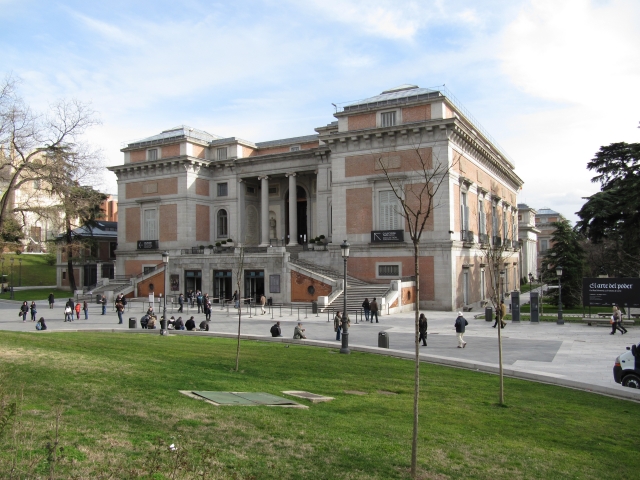 Vista del museo del prado