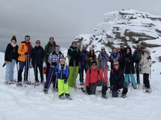 Raquetas de nieve en Guadarrama 4h, niños