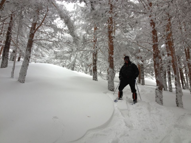 Excursión con raquetas de nieve