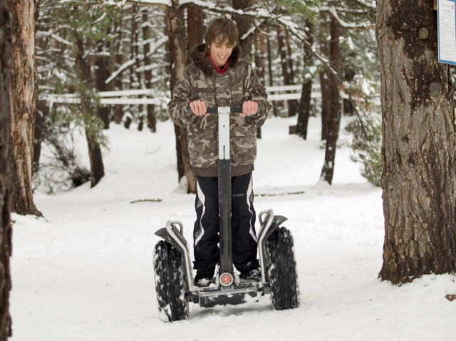  Segway X2 con neve 