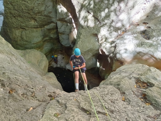  Rappel du ravin Garganta Verde 