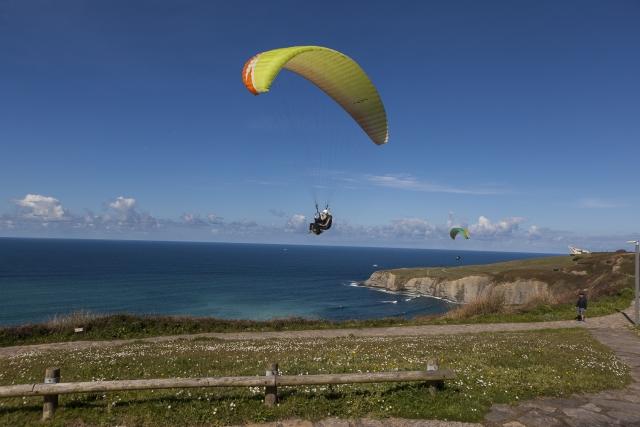 Volo in parapendio 