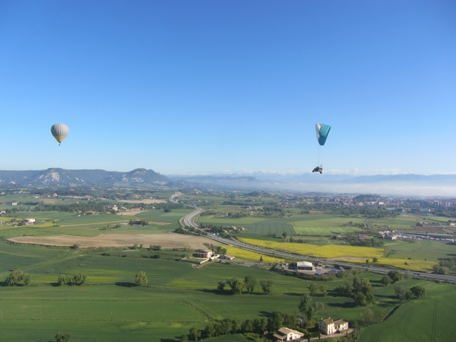  Volare in mongolfiera a Vic 