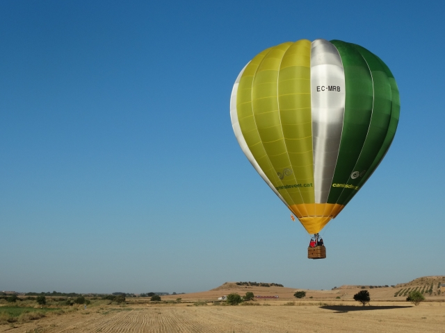  Decolando em balão 