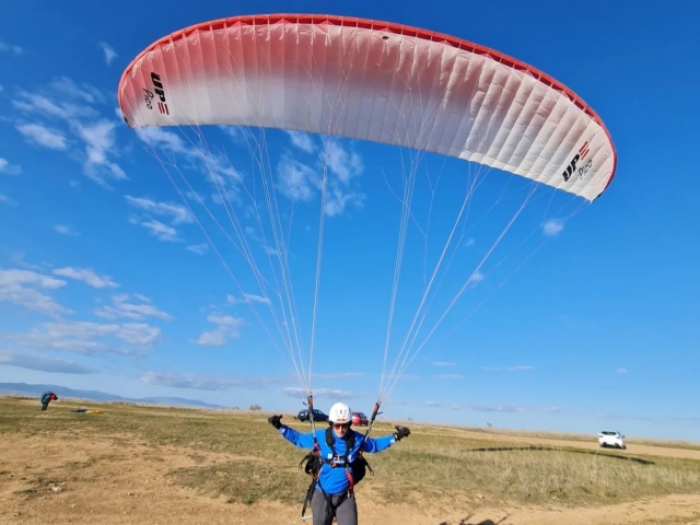 Porto de Somosierra em parapente 