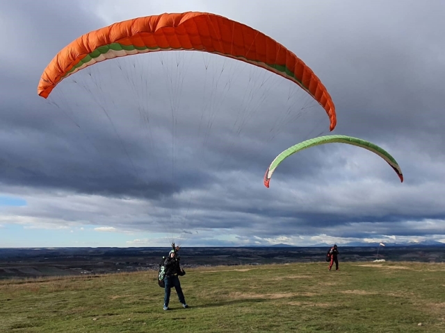  Salto de parapente em Madri