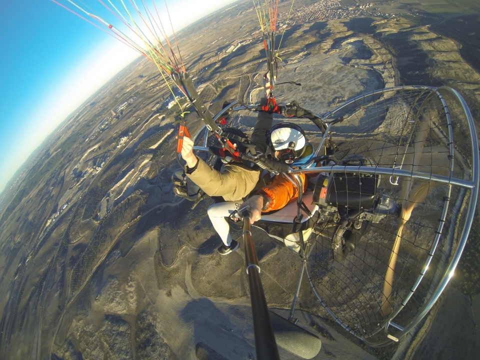  voe em Paramotor 
