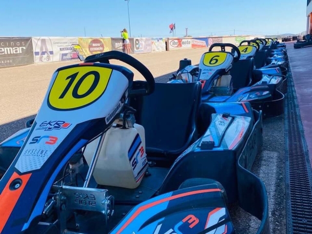  Vorbereitete Karts 
