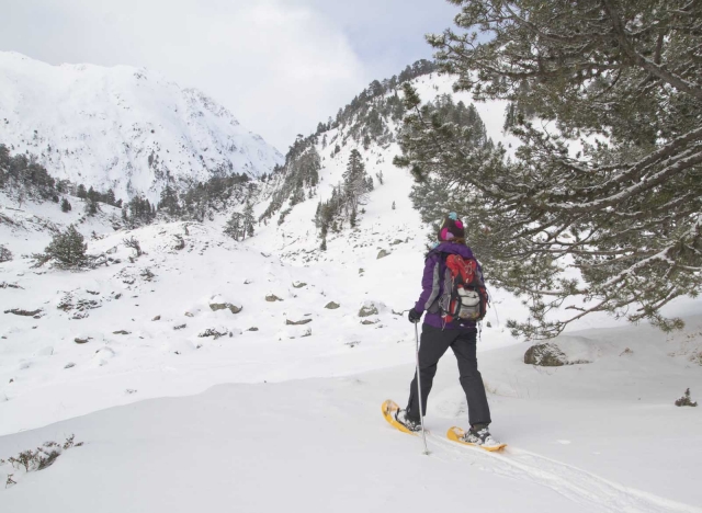 Itinéraire en raquettes à neige à Madrid 