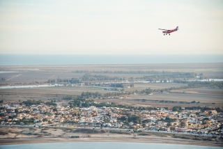 Piloto por un día de avioneta, Delta del Ebro, 1h