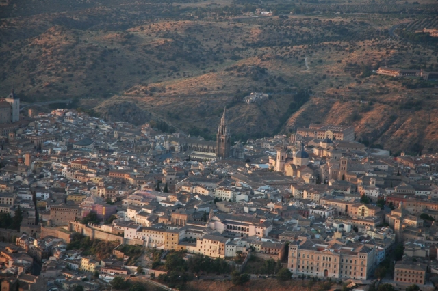 Toledo from the air 