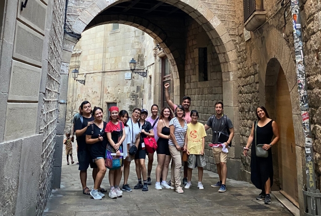 Guided tour in Barcelona 