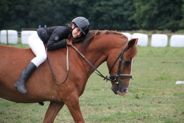 Niña con el caballo