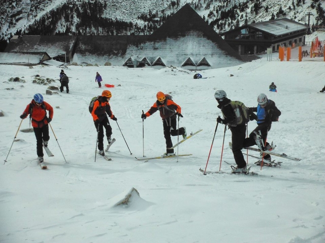  Skifahren abseits der Piste in Gerona 