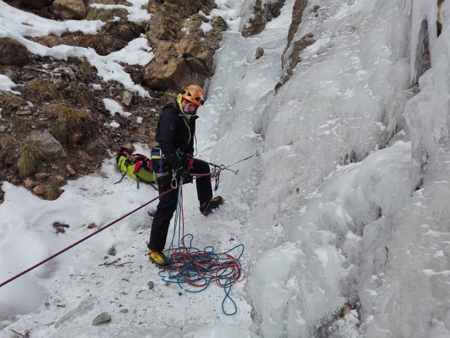 Alpinismo su ghiaccio a Gerona 