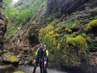 Barranquismo in Cuevón de Pruneda, 2H30 Minuten