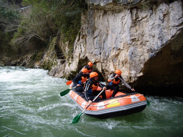 Rafting in Los Picos de Europa 