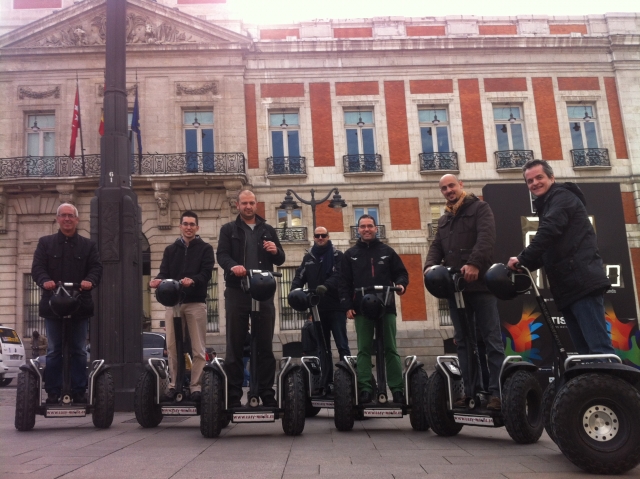 Ruta Madrid emblemático en segway