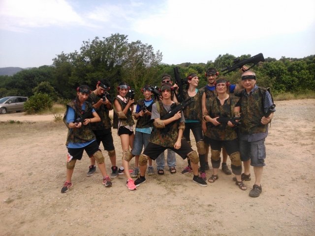  Equipé pour le laser game 