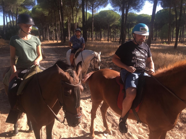 A caballo por Doñana