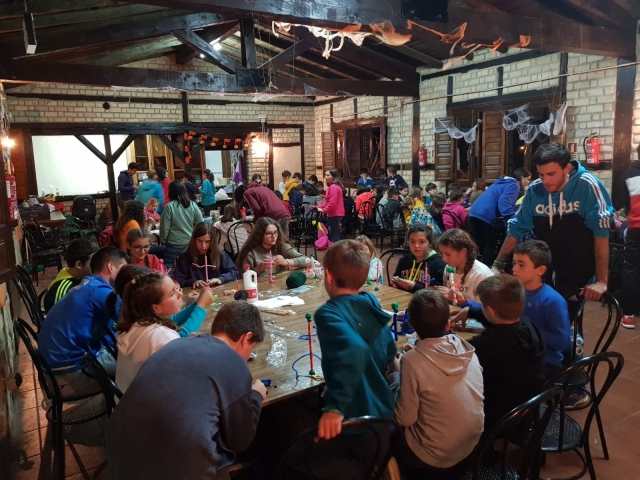 Comedor del campamento de verano