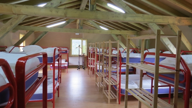Habitación del albergue