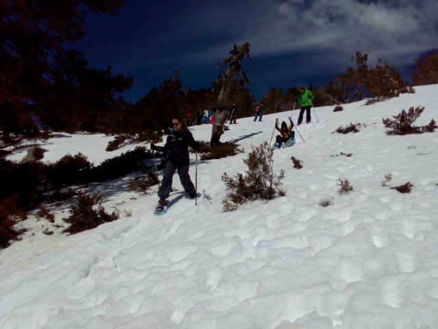  Ascensione con le racchette da neve a Peñalara 