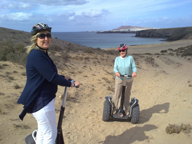 Paseo sencillo en segway