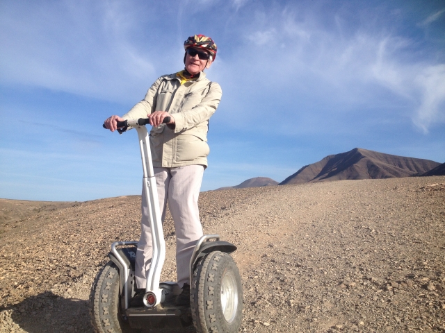 Turismo de costa en segway
