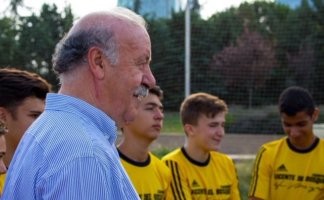  Besuch von Vicente del Bosque 
