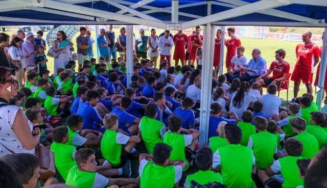 Gespräche mit Vicente del Bosque auf dem Campus