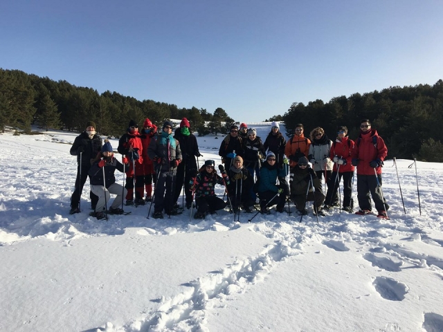  Gruppo con le ciaspole 