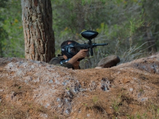 Paintball 600 Cervelló balls with 9 play areas