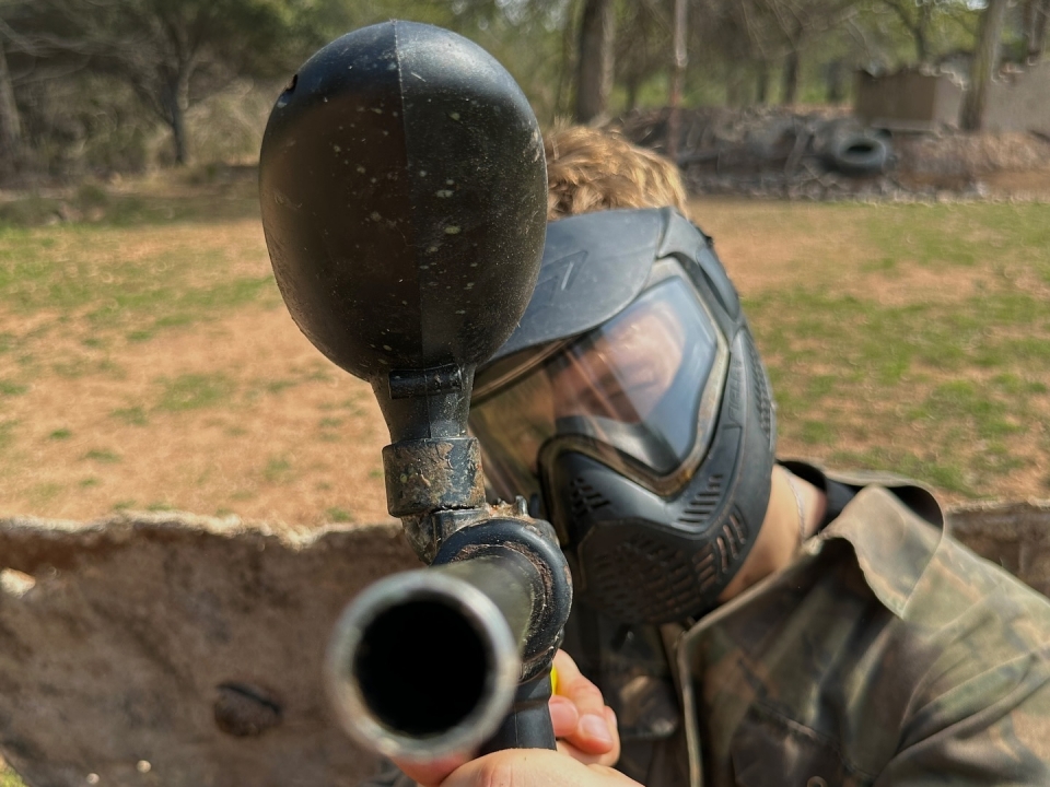  Aiming with the marker 