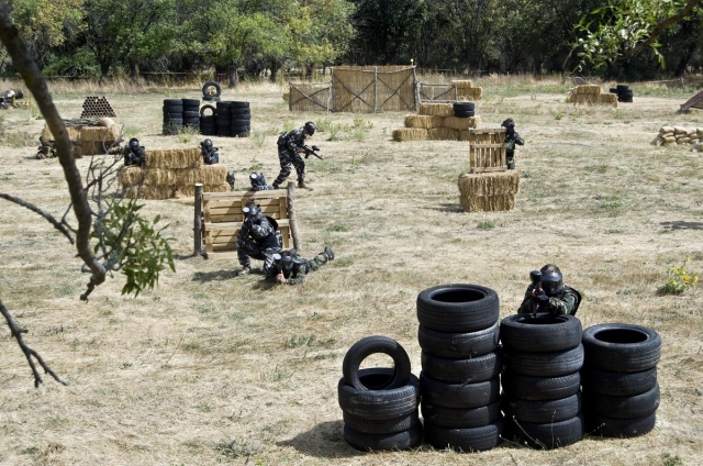  Ein spektakuläres Paintballfeld