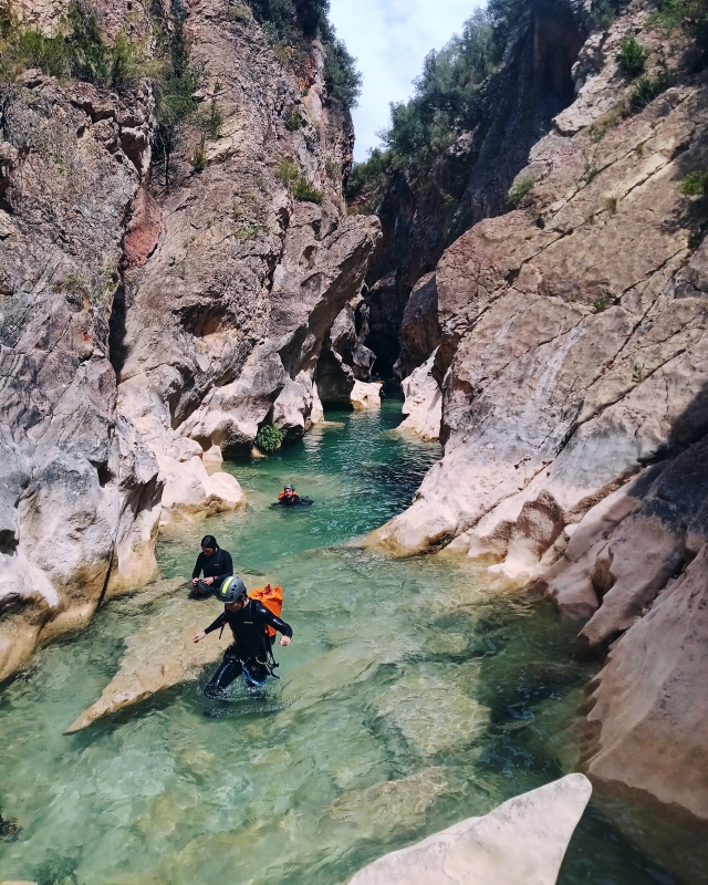 Barranquismo en la Sierra de Guara