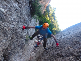 Via Ferrata Canal de les Dames + 照片，4 小时