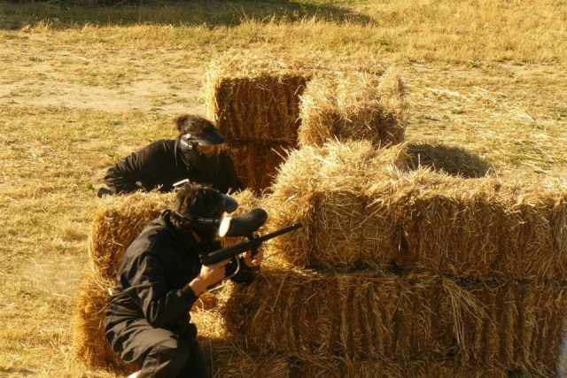 Disparando al enemigo