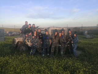 Paintball 100 bolas + burger en Navalcarnero