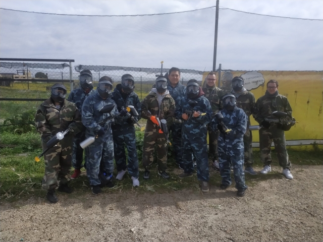 Jornada de paintball con amigos