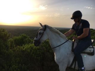 Ruta a caballo en Espacio Natural de Doñana, 1'5h